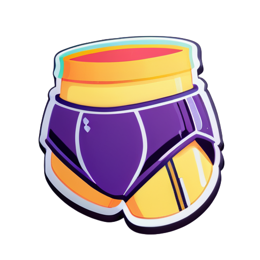 Underwear sticker