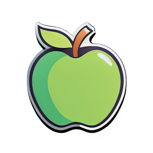 manzana sticker