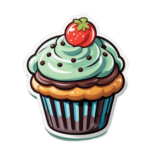 Fresh Muffin sticker