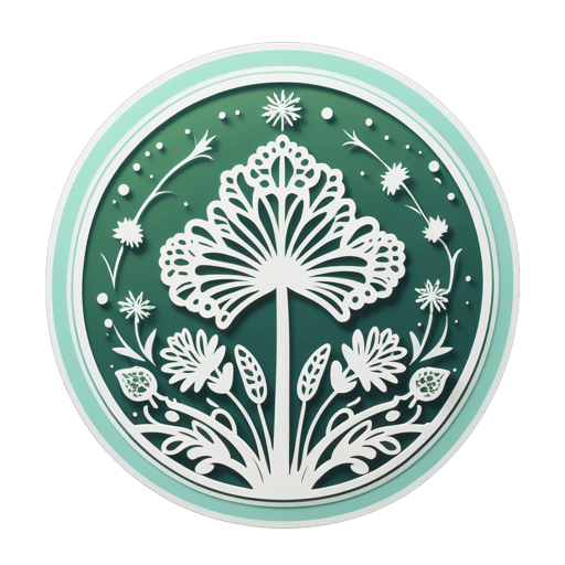 Hành trình của Nữ Hoàng Quixotic Queen's Lace sticker