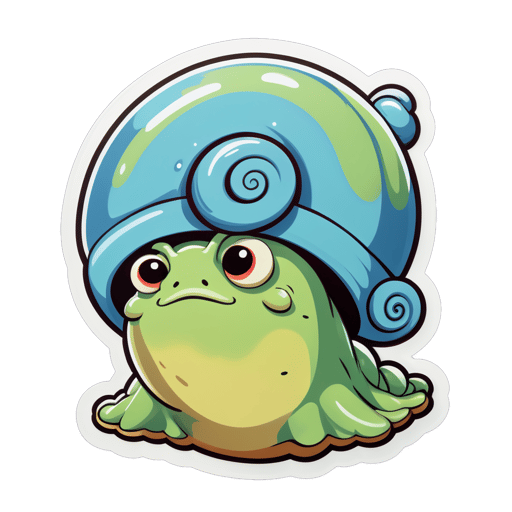 Unamused Snail Meme sticker