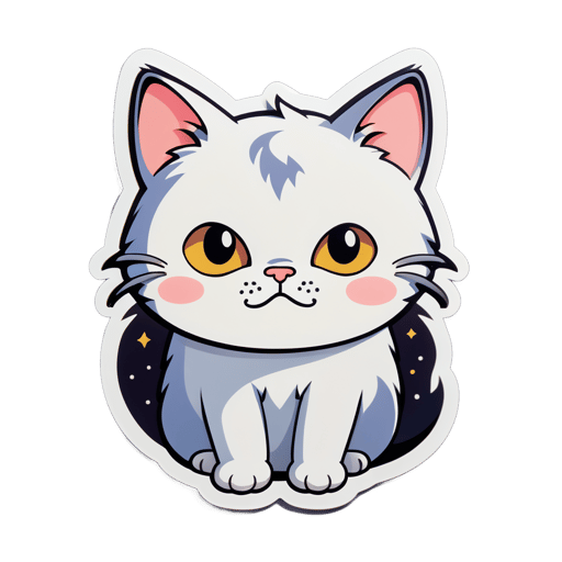 Sad Cat Meme sticker