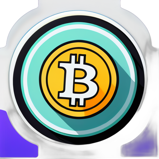 make a btc sticker sticker