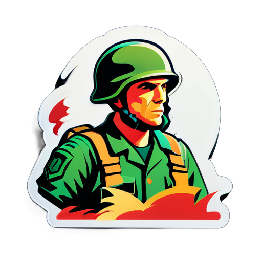 war sticker