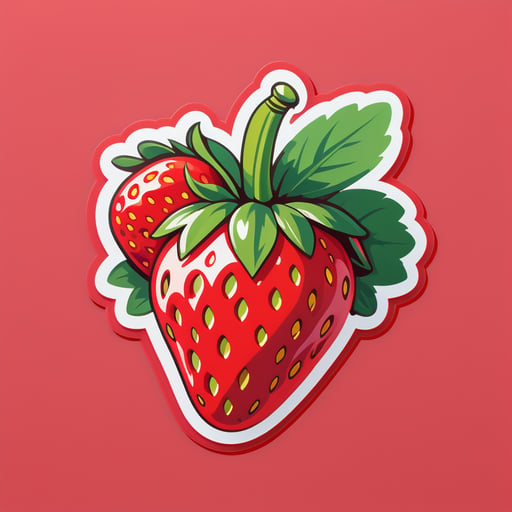 Fraise Fraîche sticker