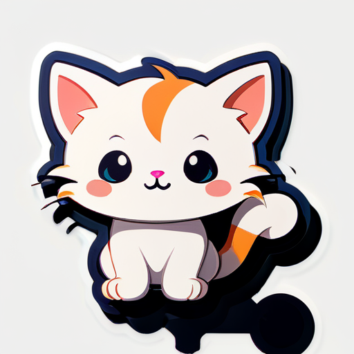 可爱的小猫 sticker