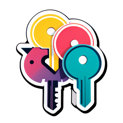 keys sticker