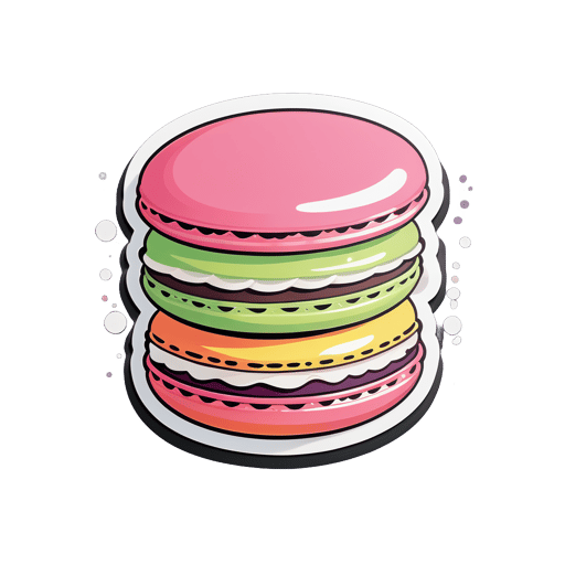 Macaron Mới sticker