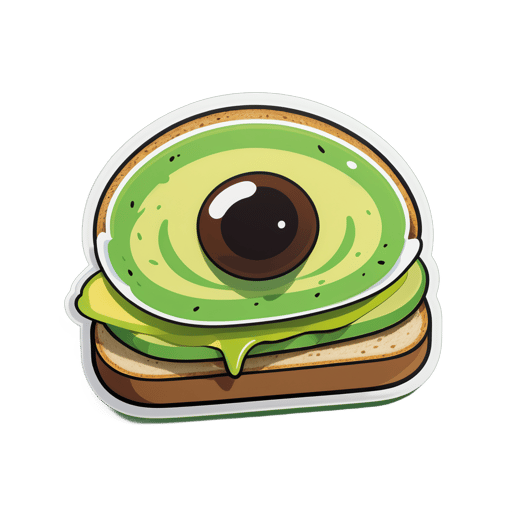 Fresh Avocado Toast sticker