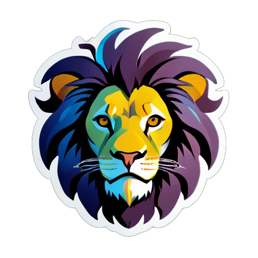 lion sticker