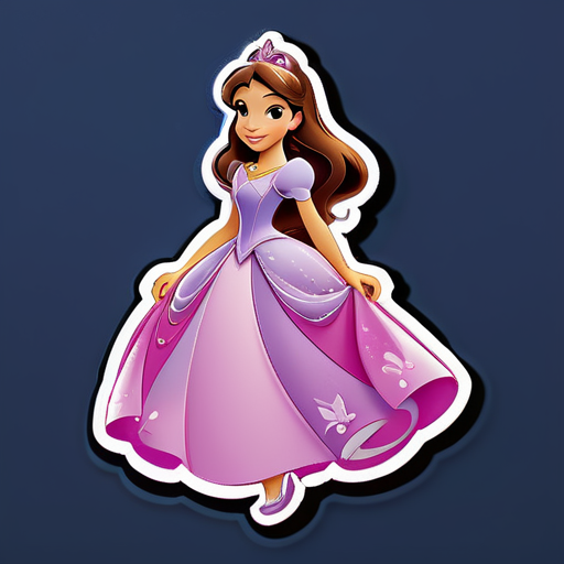 Disney's Runaway Princess sticker