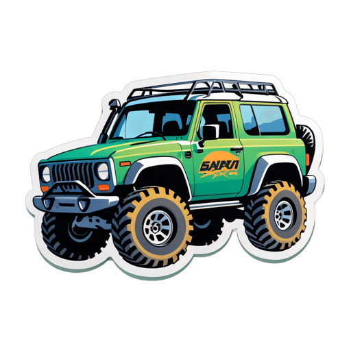 オフロード車両 sticker