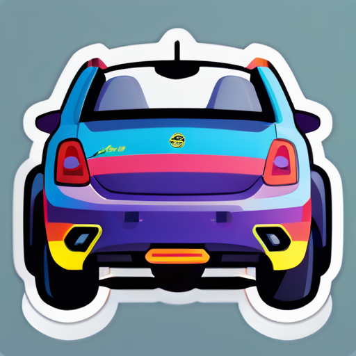 create a supre car sticker