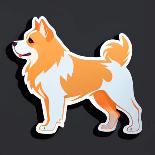 dog sticker