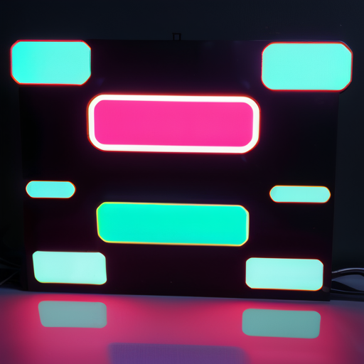 Display de LED sticker