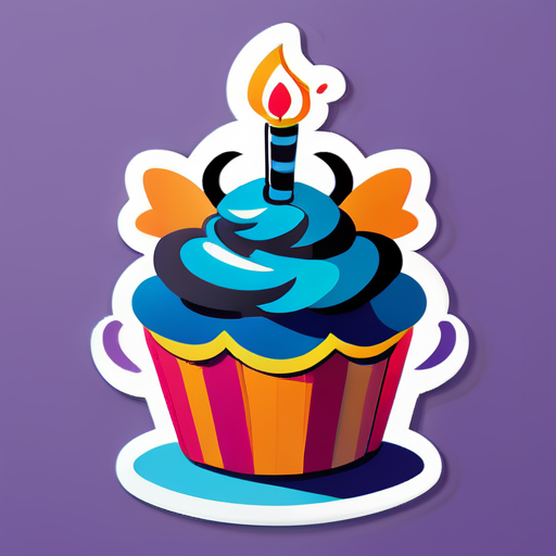 Joyeux anniversaire sticker