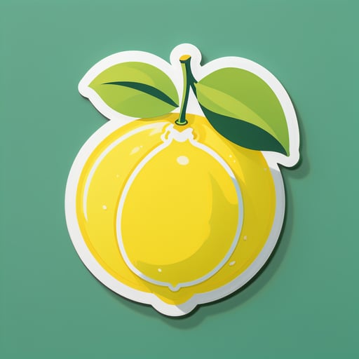 Limón Fresco sticker