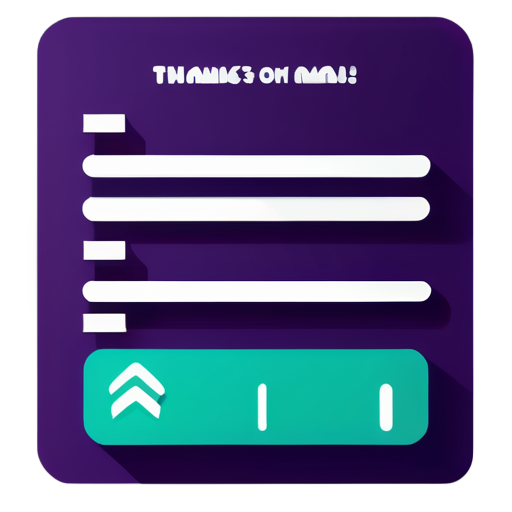 generate a email signature "Thanks & Regards" gif format sticker