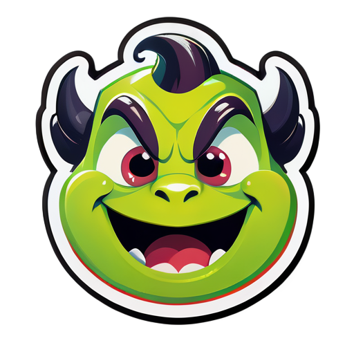 sherk con emociones cachondas sticker