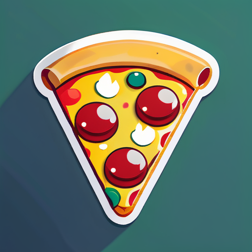 Pizza-Spiel sticker