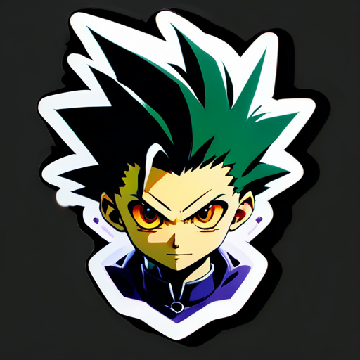 hunter x hunter sticker