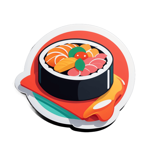 Delicioso Sushi sticker