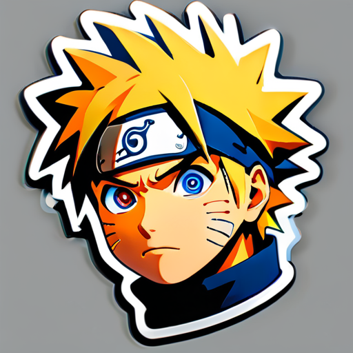 pegatina de naruto sticker