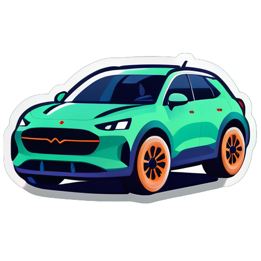 crm for automotive in car industry project create sticker