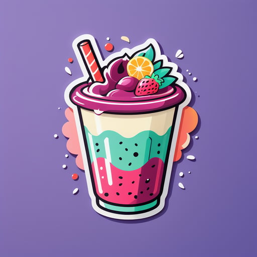 美味的Smoothie sticker