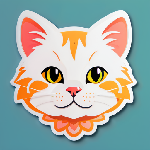 lovely cat sticker