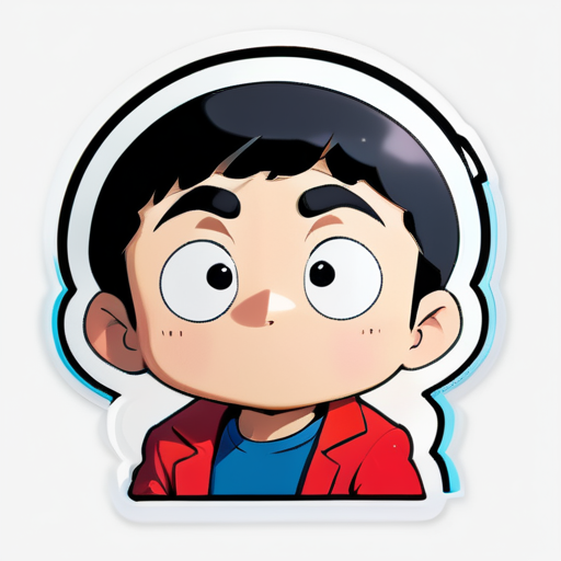 크레용 신짱 sticker