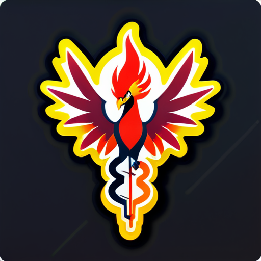 pheonix en electricidad sticker