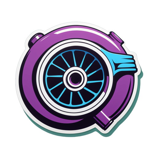 Turbochargeur sticker