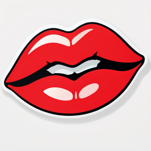 Sexy Lippen sticker