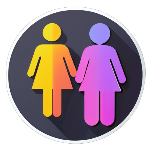 gender complicit sticker