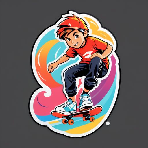 Skateboard Swift sticker