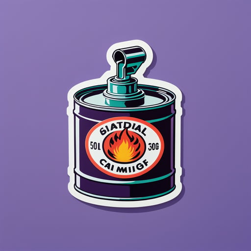 Oil Can sticker