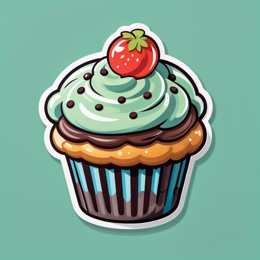 Fresh Muffin sticker