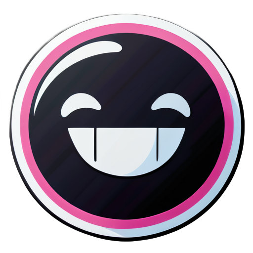 sourire sticker