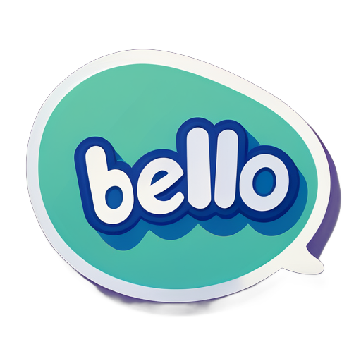 hello
 sticker