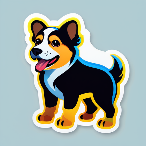 Hund sticker