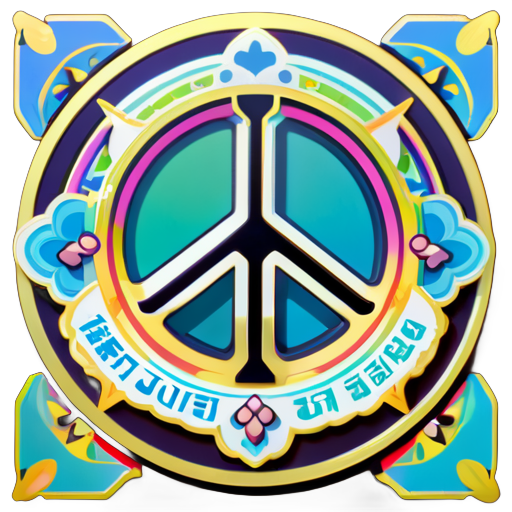 Peace be upon you and God's mercy and blessings sticker