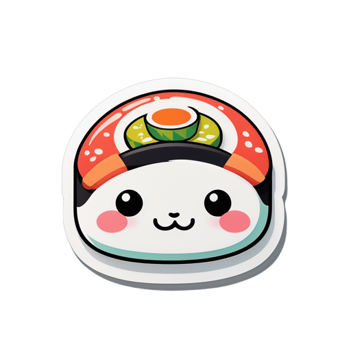 Sushi mignon sticker