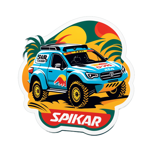 Dakar Rally sticker