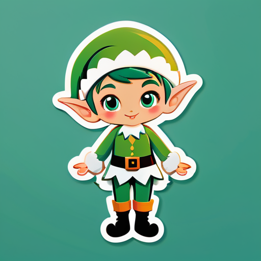 Verlockender Elf sticker