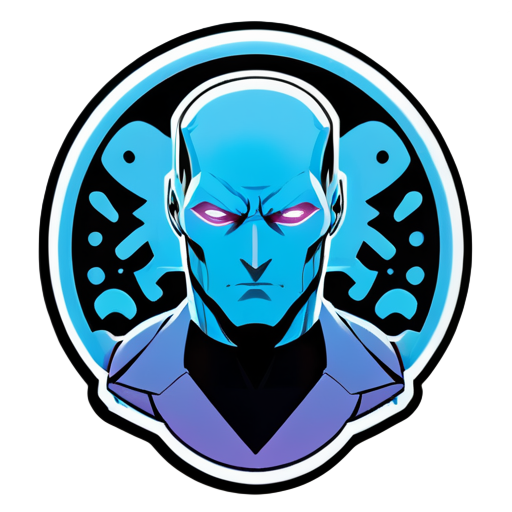 守望者 Doctor Manhattan 贴纸 sticker