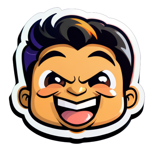 PLease generate a Yeah buddy from ronnie 스티커 sticker