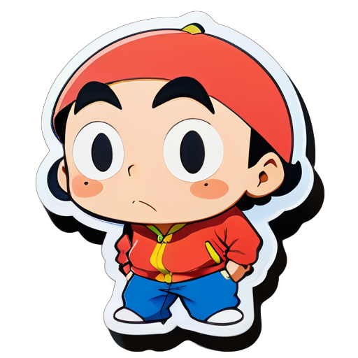 Shinchan sticker