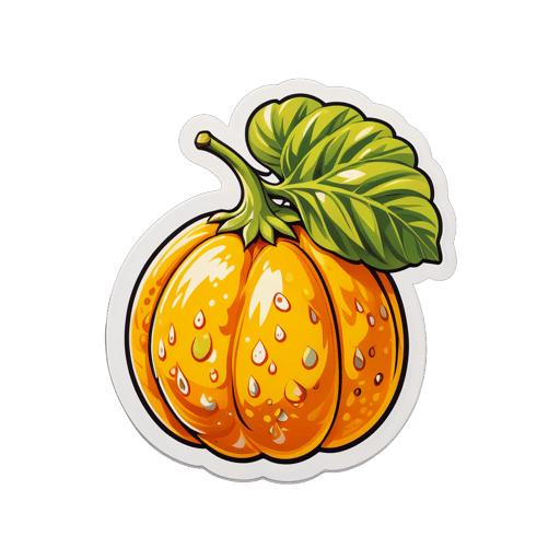 Fruta única Ugli sticker