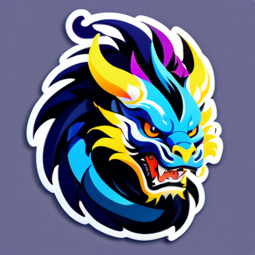 Divine Beast Xuanwu sticker